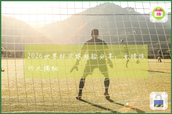 2026世界杯买球经验分享，竞猜技巧大揭秘